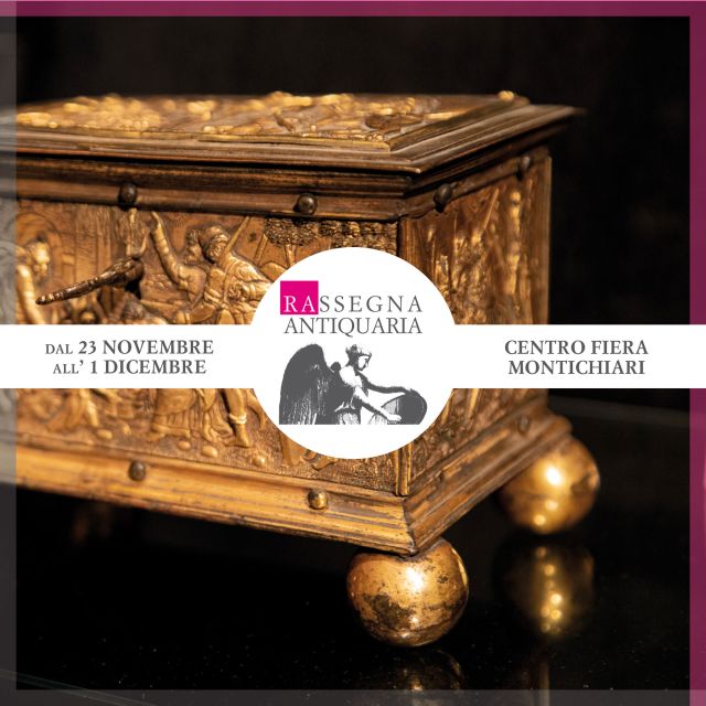 Cosa aspettarvi da Rassegna Antiquaria? Una domenica piena di bellezza! 😍

80 gallerie da tutta Italia con opere e pezzi unici per una proposta di antiquariato di alto livello.

Vi aspettiamo dalle 10 alle 19 al Centro Fiera di Montichiari

🟣 RASSEGNA ANTIQUARIA
🗓 Dal 23 novembre al 1 dicembre
📍 Centro Fiera Montichiari (BS)

#arte #antiquariato #mostre #mobili #mobiliantichi #dipinti #storia #pezziunici #collezionismo #restauro #antichità #bellezza #fiere #montichiari